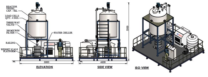 mixing plant drawing1