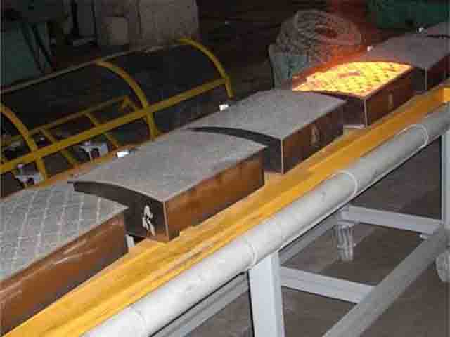 infrared surface heating system